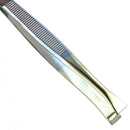 Camila Solingen CS31 3 1/2" Gold Tipped, Surgical Grade, German Stainless Steel Tweezers (Straight) - Flawless Facial Hair and Eyebrow Shaping and Removal for Men/Women CAMILA SOLINGEN