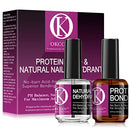 OKCOIN Nail Primer - Professional Nail Dehydrator and Primer Acid Free Nail Prep Dehydrator No Burn Nail Protein Bond Superior Bonding Primer for Acrylic Nails and Gel Nail Polish 0.5oz OKCOIN