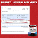 Old School Labs 5000mg Creatine Monohydrate Gummies, Optimized for Men and Women, Supports Lean Muscles & Recovery, Energy & Stamina - Real Creatine and Third Party Tested, 30 Servings, 120 Ct Infinity Warehouse
