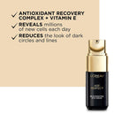 L'Oreal Paris Age Perfect Anti-Aging Under Eye Cream, Vitamin E, Antioxidants, Reduces Dark Circles, Puffiness, Age Perfect Cell Renewal, sensitive skin, Dermatologist Tested, Paraben Free, 0.5 fl oz L'Oreal Paris