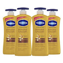 Vaseline Intensive Care Hand and Body Lotion for Rich Moisturization Almond Smooth Skin Care to Moisturize Deeply 20.3 oz 4 Count Vaseline