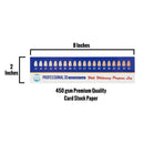 6 Pack Professional 3D Teeth Shade Guide with Whitening Daily Progress Log by Accu White (6 Pack, 6 Week Supplies) Accu White