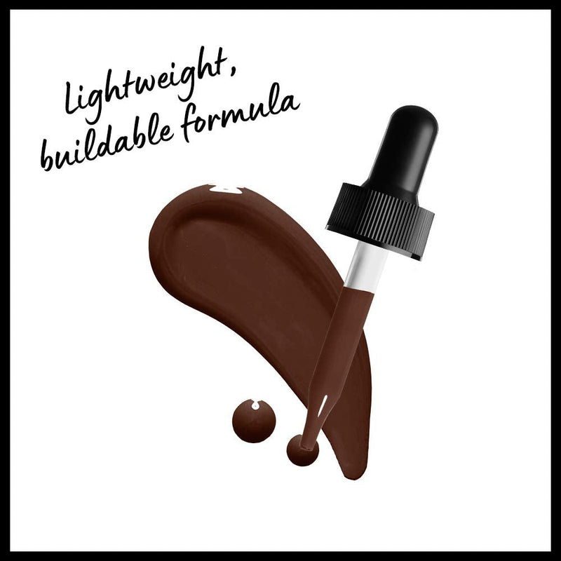 NYX PROFESSIONAL MAKEUP Total Control Pro Drop Foundation, Skin-True Buildable Coverage - Deep Ebony NYX PROFESSIONAL MAKEUP Store