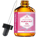 Kukui Nut Oil from Leven Rose, 100% Natural Organic (Cold Pressed, Unrefined) 4 oz Leven Rose