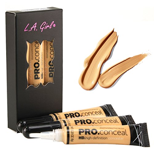(CHOOSE YOUR COLOR) LA Girl HD Conceal High Definition Concealer 13 Color Choices (Yellow) LA Girl