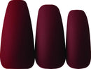 Kiss Gold Finger Gel Glam (Burgundy Coffin) KISS