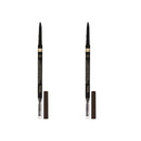 L'Oreal Paris Makeup Brow Stylist Definer Waterproof Eyebrow Pencil, Ultra-Fine Mechanical Pencil, Draws Tiny Brow Hairs and Fills in Sparse Areas and Gaps, Dark Brunette, 0.11 Ounce (Pack of 2) L'Oreal Paris