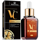 Vitamin C Serum for Face with Hyaluronic Acid to Rejuvenate Face And skin Best Serum for Anti Aging with Natural Ingredients Dark Circles Anti Wrinkl Fine Lines and Sun Damage Corrector Soufull