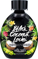 Tanning Paradise Black Coconut Love Tanning Lotion | Coconut Oil | Age-Defying | Tattoo Protecting Formula | Ultra Hydrating Dark Tanning Lotion, 13.5oz TANNING PARADISE