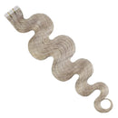 Ugeat Tape in Hair Extensions Human Hair 14inch Invisible Tape in Hair Extensions Real Human Hair 50g 20pcs PU Skin Weft Tape in Hair Extensions