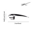 The Hair Shop Pinky Hair Parting Tool - Adjustable Hair Sectioning Ring for Braiding, Weaving, Balayage, Highlights, and Quick Installation of 100% Remy Human Hair Extensions (3 Pack) (Regular) The Hair Shop