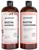 GoodMood Biotin Shampoo and Conditioner For Hair Growth, Hair Loss Treatment For Men and Women with DHT Blockers GOODMOOD