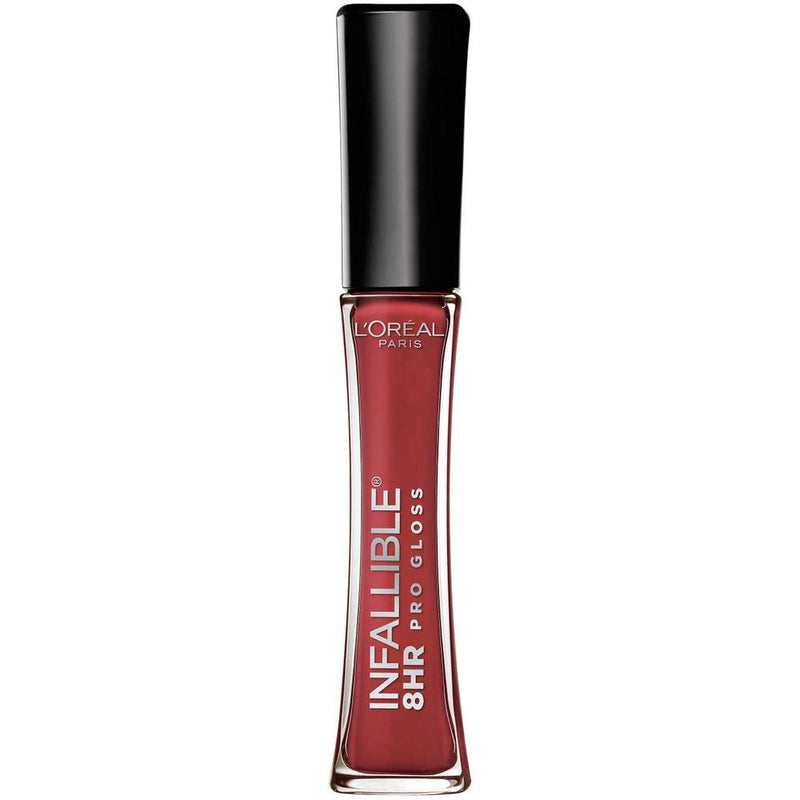 L’Oreal Paris Makeup Infallible 8 Hour Lip Gloss, Comfortable & Hydrating Formula, Suede, 0.5 fl.oz. L'Oreal Paris