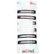 Scunci Effortless Beauty - Open Center Metal Barrettes, Assorted Colors (6 Count) Scunci