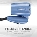 Conair Travel Hair Dryer with Dual Voltage, 1600W Compact Hair Dryer with Folding Handle, Travel Blow Dryer Infinity Warehouse