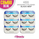 Kiss Broadway Eyelashes Combo Deal 6-Packs (BLA20) PerfectoStore