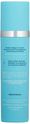 NEOCUTIS Overnight Smoothing Bio Cream, Fragrance free, 1.69 Fl Oz NEOCUTIS