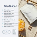 ELYSIUM Signal NMN Supplement - Clinically Proven to Support NAD+ Production, Mitochondrial Function & Metabolic Health - Nicotinamide Mononucleotide and SIRT3 Activation Complex- 30 Day Supply Infinity Warehouse