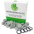 MINI Premium Extra-Thick 8mm Filters by Microderm GLO (30 pack) - Medical Grade Microdermabrasion Accessories with Patented Safe3D Technology, Safe for All Skin Types. Microderm GLO