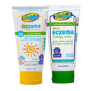 TruKid Eczema Daily Sunscreen and Easy Eczema Cream Bundle - Unscented - 3.4 oz Tubes TruKid