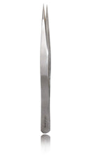 Alluring Silver Tweezers for Eyelash Extension for Volume Lashes Straight Alluring