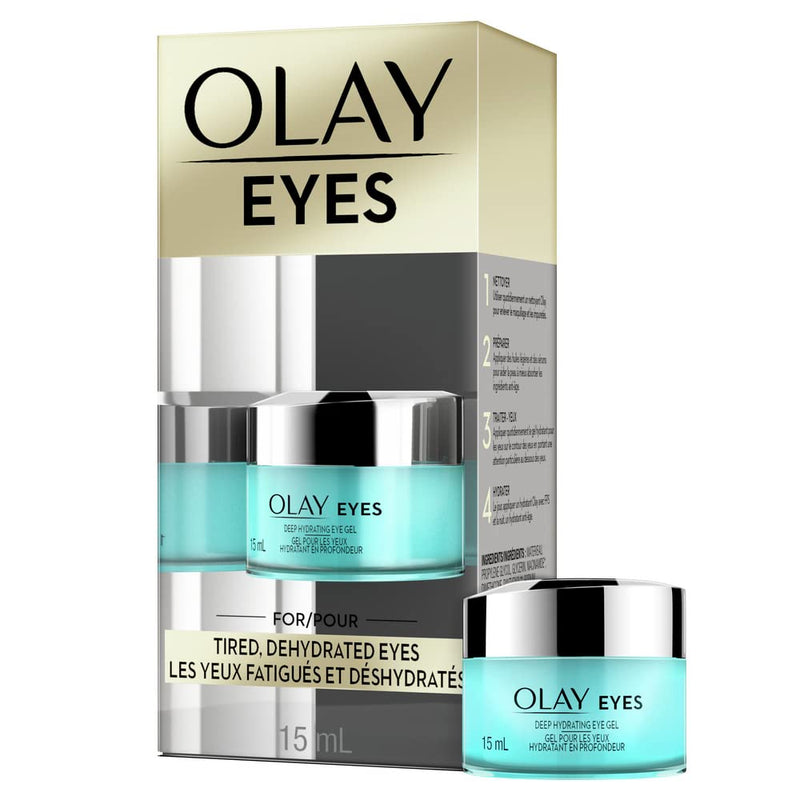 Olay Deep Hydrating Eye Gel with Hyaluronic Acid for Tired Eyes, 0.5 fl oz Olay Store