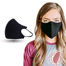 Shero 6-Layer Copper-Infused Face Mask With Nose Wire, Washable and Breathable Filtered Face Mask, (Black, M/L) Shero