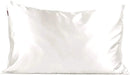 Kitsch Satin Pillowcase, Softer Than Silk, Vegan Silk Pillowcase, Standard (Ivory) Kitsch Store