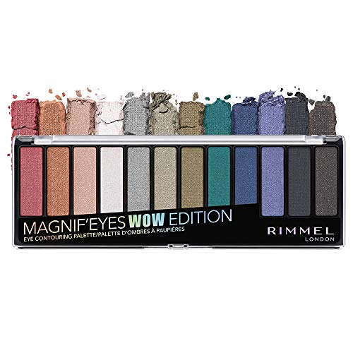 Rimmel Magnif'eyes Eyeshadow Palette, Wow, 0.5 Ounce, Pack of 1 Rimmel