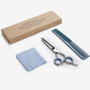 Coolala Stainless Steel Hair Cutting Scissors Thinning Shears 6.5 Inch Professional Salon Barber Haircut Scissors Family Use for Man Woman Adults Kids COOLALA