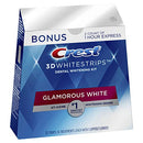 Crest 3D Whitestrips Glamorous White, Teeth Whitening Kit, 16 Treatments (32 Individual Strips) + 2 Bonus 1-Hour Express Treatments Crest