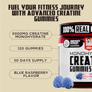 Old School Labs 5000mg Creatine Monohydrate Gummies, Optimized for Men and Women, Supports Lean Muscles & Recovery, Energy & Stamina - Real Creatine and Third Party Tested, 30 Servings, 120 Ct Infinity Warehouse