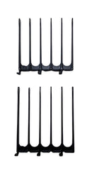 CombPal Hair Cutting Tool Jumbo Guide 3" and 3 1/2" (Black) CombPal