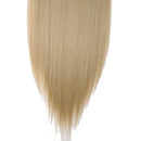 Clip In On Hair Extension 8pcs 18Clips 26" Straight Ash Blonde Mix Bleach Blonde Synthetic Heat Resistant Hairpieces Full Head Straight For Women Girls(26" Straight, Ash Blonde Mix Bleach Blonde) S-noilite