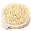 Dry Brushing Body Brush - Round Exfoliating Brush, Body Brush, Dry Brush for Cellulite and Improved Lymphatic Drainage Massager & Body Scrubber Brush for Skin & Body Exfoliator, Skin Brush… Beauty by Earth