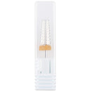 PANA Nail Carbide 5 in 1 Bit - Two Way Rotate use for Both Left and Right Handed - Fast remove Acrylic or Hard Gel - 3/32" Shank - Manicure, Nail Art, Drill Machine (Double Coarse - 2XC, Silver) PANA