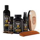 The Beard Club Advanced Beard Growth Kit - Derma Roller, Beard Growth Oil, Beard Growth Vitamins and Growth Vitamin Spray, Beard Shampoo and Beard Brush The Beard Club