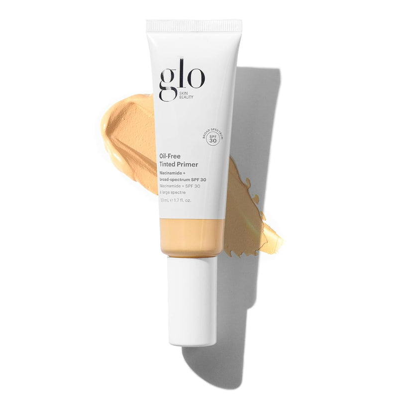 Glo Skin Beauty Oil-Free Tinted Primer SPF 30, (Deep) 1.7 oz - Mineral Makeup for Face, 4-in-1 Foundation Primer, Sheer Coverage, Skincare & Sunscreen With Broad Spectrum UVA/UVB Protection Infinity Warehouse