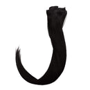 14 Inch Clip in Hair Extensions 100% Human Hair 60g Thin Standard Weft 8 Pcs 18 Clips Straight Clip on Human Hairpieces for Women
