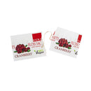 RADIUS Travel Vegan Dental Floss SACHET SINGLE Cranberry Vegan, 20 Count RADIUS