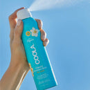 COOLA Organic Sunscreen Spray Broad Spectrum, Reef-Safe, Pina Colada martinandmark.com
