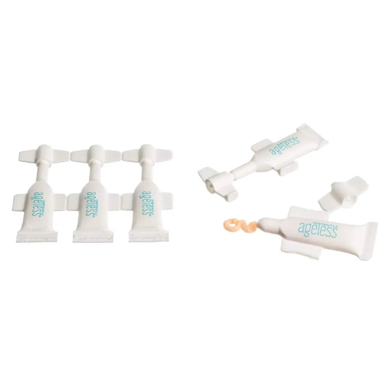 Jeunesse Instantly Ageless 25 Vials w/FREE Quest Skincare Makeup Bag | Instantly Ageless 25 Vial Box Set with FREE FULL SIZE Quest Skincare Makeup Bag Instantly Ageless Store