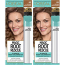 L'Oreal Paris Magic Root Rescue 10 Minute Root Hair Coloring Kit, Permanent Hair Color with Quick Precision Applicator, 100% Gray Coverage, 6G Light Golden Brown, 2 count L'Oreal Paris