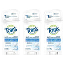 Tom's of Maine Long Lasting Deodorant, Natural Deodorant, Deodorant, Unscented, 2.25 Ounce, Pack of 3 Tom's of Maine Store