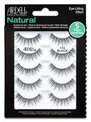 Ardell False Eyelashes Natural 110 Black, 1 pack (5 pairs per pack) Ardell
