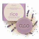 Rice Cleansing Bar | Crystal clear & Moist skin with fermented Korean rice water and natural lavender oil | vegan, sulfate-free, paraben-free (3.5 oz) Infinity Warehouse