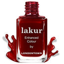 LONDONTOWN Lakur Nail Polish Lady Luck Dark Red LONDONTOWN