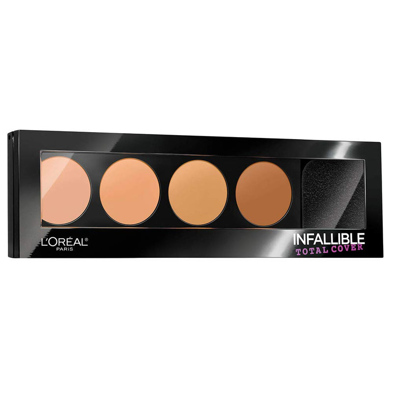 L'Oréal Paris Infallible Total Cover Concealing and Contour Kit, 0.17 oz. L'Oréal Paris