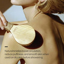Esker Dry Brush: Skin Exfoliating Full Body Brush for Better Circulation and Energy Flow, Made with Natural Tree Wood, Perfect for Bathing or Shower Routine Infinity Warehouse