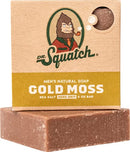 Dr. Squatch All Natural Bar Soap for Men with Zero Grit, Gold Moss Dr. Squatch